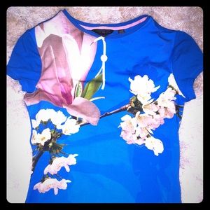 Ted Baker Harmony Floral Print Blouse